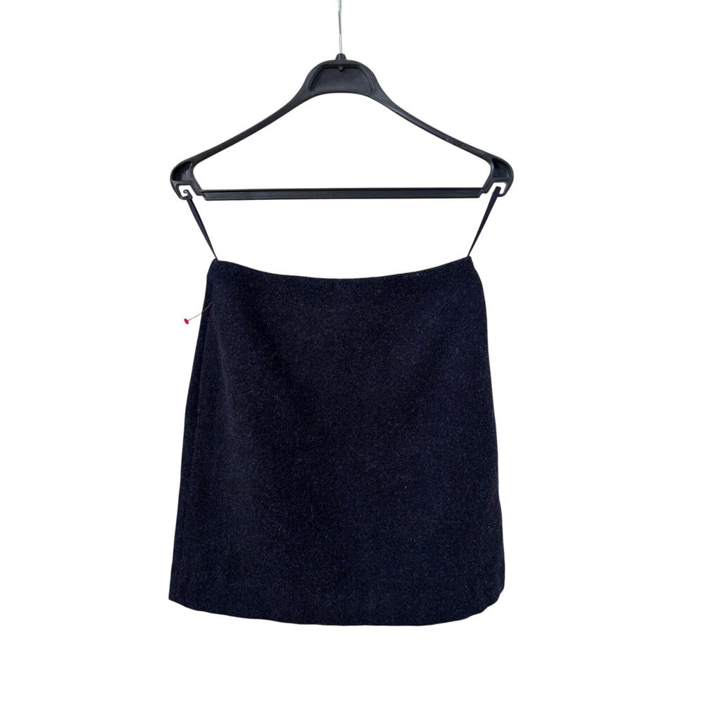UNIQLO Black Wool Skirt Women Size 0 Minimalist Classic Elegant Style